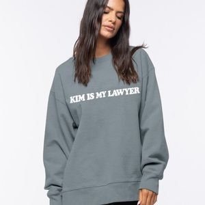 Talentless Kim’s my lawyer Crewneck